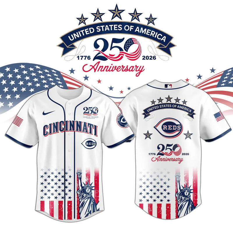 LIMITED EDITION - NEW CUSTOMIZED MLB05 CRS CINCINNATI REDS BASEBALL JERSEY