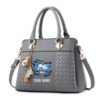NBA Personalized Premium Handbag in Multiple Colors