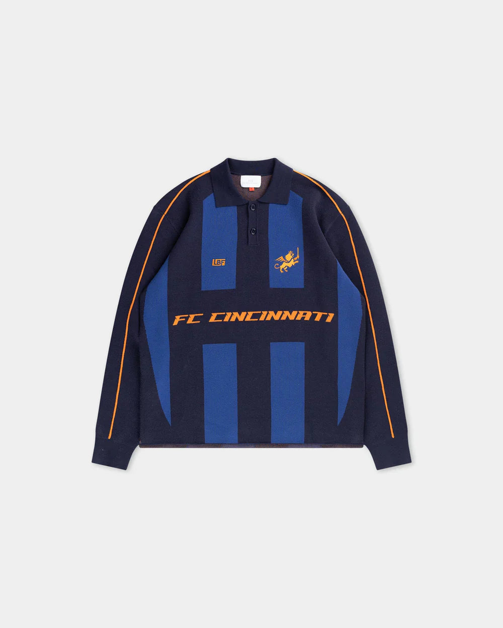LIMITED EDITION - NEW CUSTOMIZED MLS05 FCC FC CINCINNATI LONG SLEEVE POLO