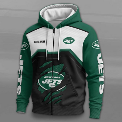 LIMITED EDITION - NEW CUSTOMIZED NFL25 NYJ NEW YORK JETS UNISEX T-SHIRT, POLO, HOODIE & JACKETS