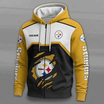 LIMITED EDITION - NEW CUSTOMIZED NFL14 PSB PITTSBURGH STEELERS UNISEX T-SHIRT, POLO, HOODIE & JACKETS