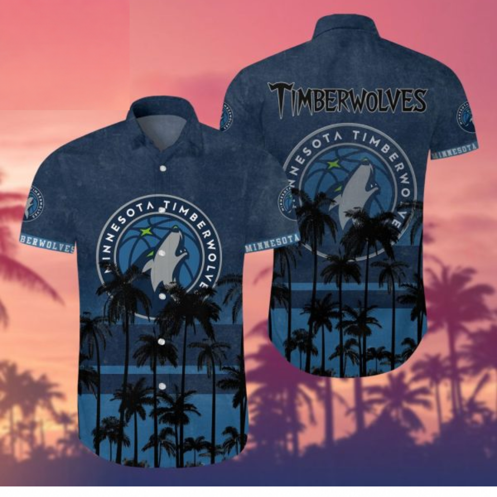 LIMITED EDITION - NEW CUSTOMIZED NBA05 MTW MINNESOTA TIMBERWOLVES UNISEX HAWAIIAN SHIRT