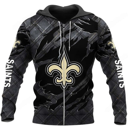 LIMITED EDITION - NEW CUSTOMIZED NFL24 NOS NEW ORLEANS SAINTS UNISEX T-SHIRT, POLO, HOODIE & JACKETS