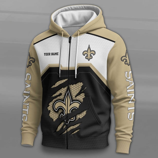 LIMITED EDITION - NEW CUSTOMIZED NFL24 NOS NEW ORLEANS SAINTS UNISEX T-SHIRT, POLO, HOODIE & JACKETS