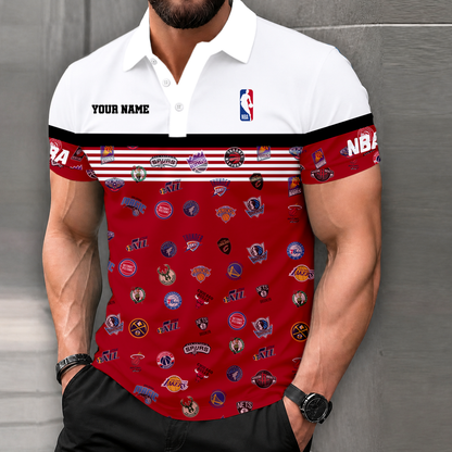 LIMITED EDITION - NEW CUSTOMIZED NBA32 NBA ALL TEAMS POLO SHIRT
