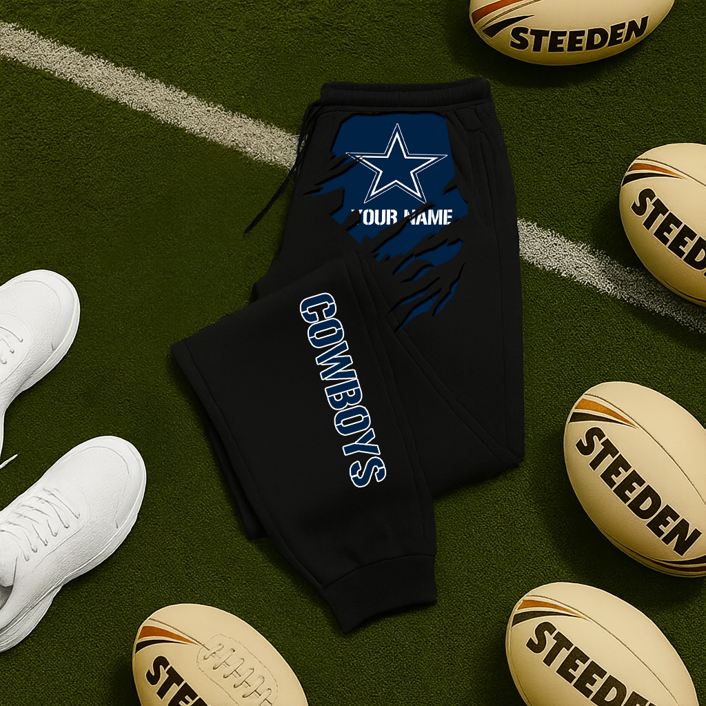 LIMITED EDITION - NEW PERSONALIZED NFL21 DCB DALLAS COWBOYS JOGGERS