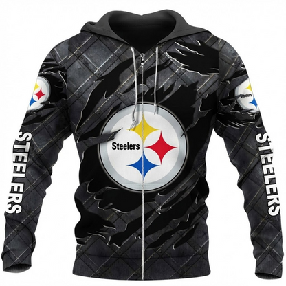 LIMITED EDITION - NEW CUSTOMIZED NFL14 PSB PITTSBURGH STEELERS UNISEX T-SHIRT, POLO, HOODIE & JACKETS