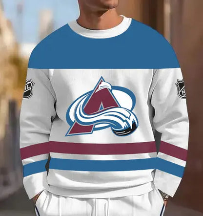 [SUPER SALE] NEW CUSTOMIZED NHL05 CAL COLORADO AVALANCHE UNISEX SWEATSHIRT