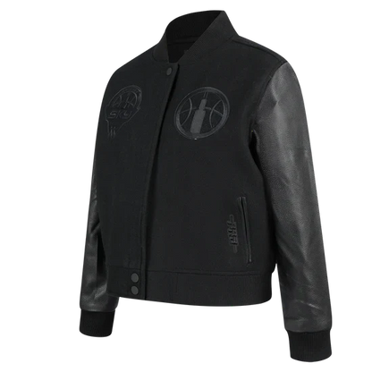 LIMITED EDITION - NEW CUSTOMIZED WNBA02 CCS CH SKY BASEBALL JACKET, SATIN VARSITY JACKET 08
