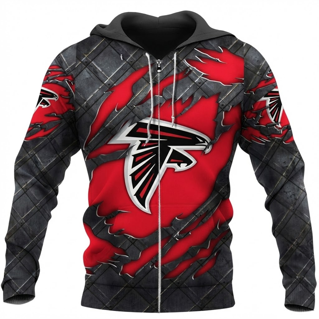 LIMITED EDITION - NEW CUSTOMIZED NFL18 ATF ATLANTA FALCONS UNISEX T-SHIRT, POLO, HOODIE & JACKETS