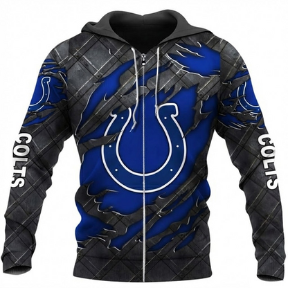 LIMITED EDITION - NEW CUSTOMIZED NFL17 IDC INDIANAPOLIS COLTS UNISEX T-SHIRT, POLO, HOODIE & JACKETS