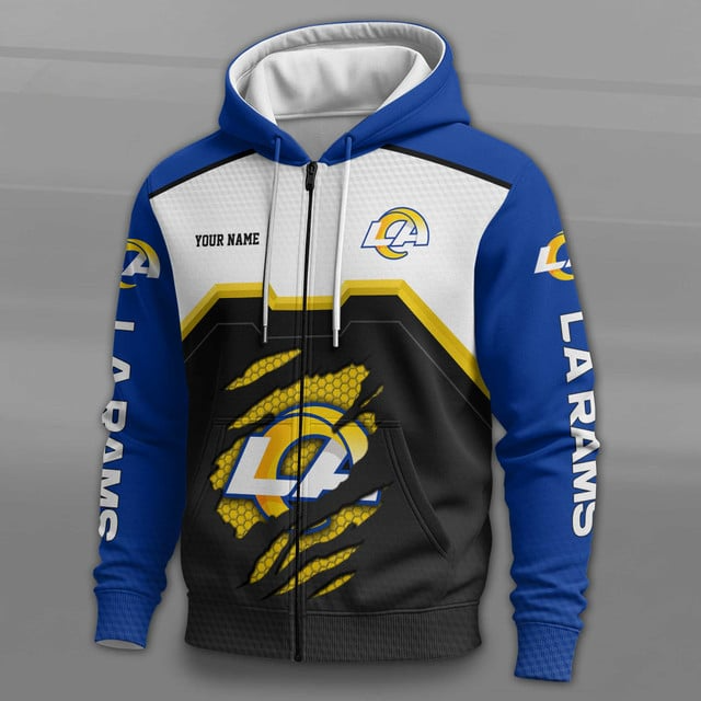 LIMITED EDITION - NEW CUSTOMIZED NFL22 LAR LOS ANGELES RAMS UNISEX T-SHIRT, POLO, HOODIE & JACKETS
