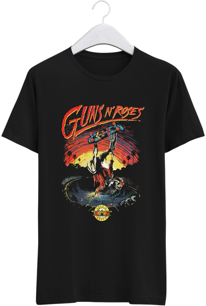 NEW PREMIUM GUNS N' ROSES UNISEX T-SHIRT