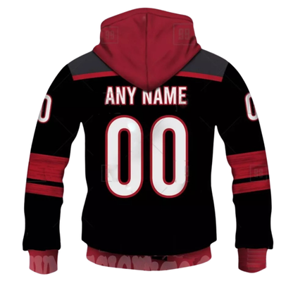 LIMITED EDITION - NEW CUSTOMIZED NHL07 CLH CAROLINA HURRICANES COMBO HOODIE & LONGPANTS