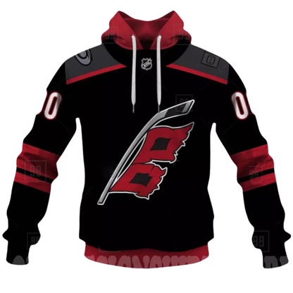 LIMITED EDITION - NEW CUSTOMIZED NHL07 CLH CAROLINA HURRICANES COMBO HOODIE & LONGPANTS