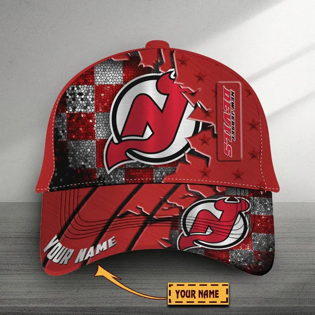 VIRAL EDITON - NEW CUSTOMIZED NHL06 NJD NEW JERSEY DEVILS CLASSIC CAP