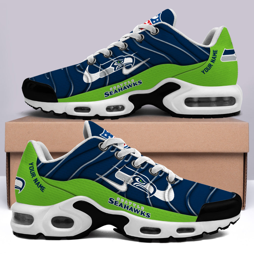 [SPECIAL OFFER] NEW CUSTOMIZED NFL06 SSH SEATTLE SEAHAWKS AIR MAX PLUS SNEAKERS