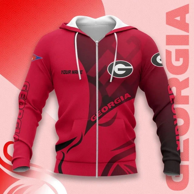 MEGA SALE - NEW CUSTOMIZED NCAA FBS06 GEB GEORGIA BULLDOGS HOODIE, T-SHIRTS, ZIP HOODIE, SWEATSHIRTS & POLO SHIRT