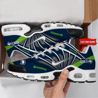 [SPECIAL OFFER] NEW CUSTOMIZED NFL06 SSH SEATTLE SEAHAWKS AIR MAX PLUS SNEAKERS