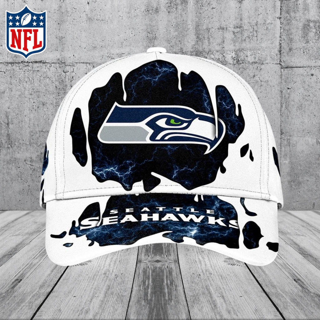 [SPECIAL OFFER] NEW CUSTOMIZED NFL06 SSH SEATTLE SEAHAWKS CLASSIC CAP