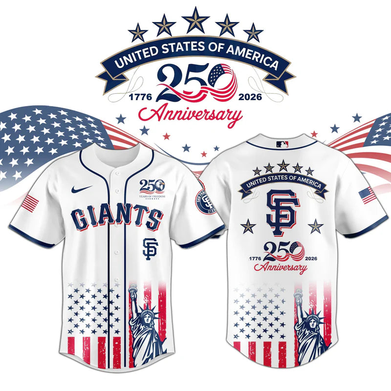 LIMITED EDITION - NEW CUSTOMIZED MLB06 SFG SAN FRANCISCO GIANTS BASEBALL JERSEY