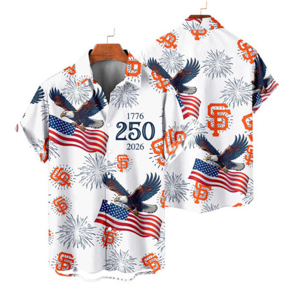 LIMITED EDITION - NEW CUSTOMIZED MLB06 SFG SAN FRANCISCO GIANTS UNISEX HAWAIIAN SHIRT