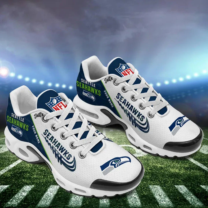 LIMITED EDITION - NEW CUSTOMIZED NFL06 SSH SEATTLE SEAHAWKS AIR MAX PLUS SNEAKERS