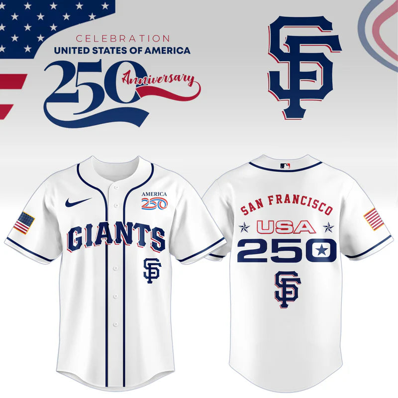 LIMITED EDITION - NEW CUSTOMIZED MLB06 SFG SAN FRANCISCO GIANTS BASEBALL JERSEY