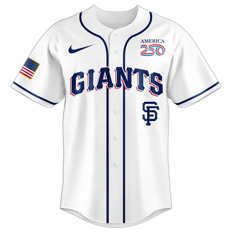 LIMITED EDITION - NEW CUSTOMIZED MLB06 SFG SAN FRANCISCO GIANTS BASEBALL JERSEY