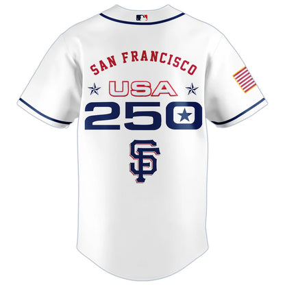 LIMITED EDITION - NEW CUSTOMIZED MLB06 SFG SAN FRANCISCO GIANTS BASEBALL JERSEY