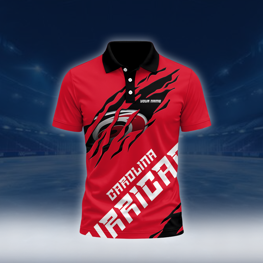 LIMITED EDITION - NEW CUSTOMIZED NHL07 CLH CAROLINA HURRICANES UNISEX T-SHIRT, POLO, HOODIE & SWEASHIRTS