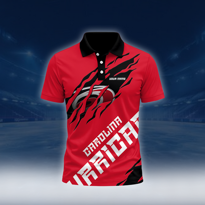 LIMITED EDITION - NEW CUSTOMIZED NHL07 CLH CAROLINA HURRICANES UNISEX T-SHIRT, POLO, HOODIE & SWEASHIRTS