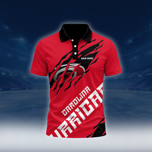 LIMITED EDITION - NEW CUSTOMIZED NHL07 CLH CAROLINA HURRICANES UNISEX T-SHIRT, POLO, HOODIE & SWEASHIRTS