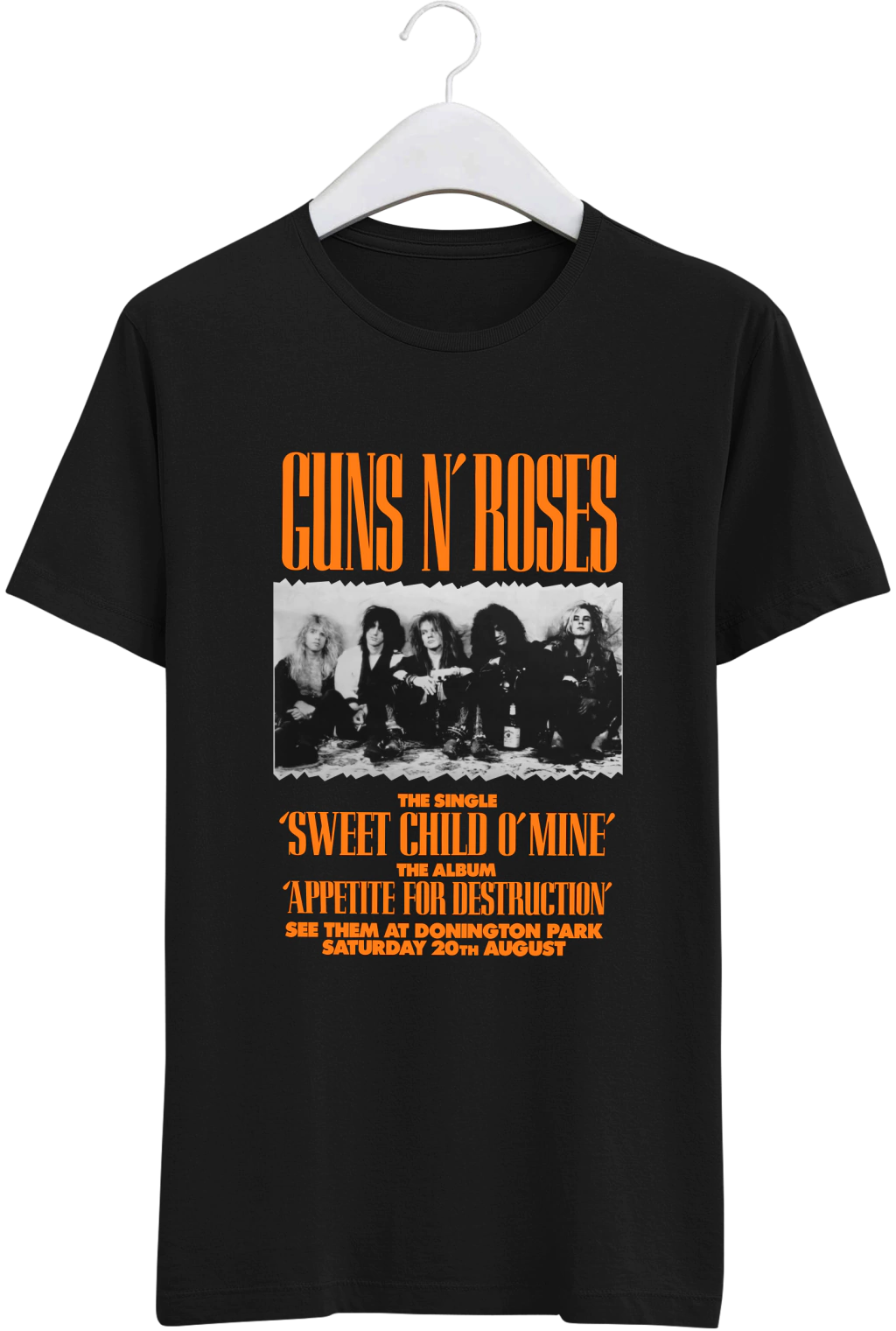 NEW PREMIUM GUNS N' ROSES UNISEX T-SHIRT