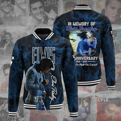New Premium Elvis Presley Baseball Jacket - EVPLCAO76