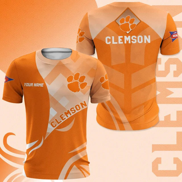 MEGA SALE - NEW CUSTOMIZED NCAA FBS07 CST CLEMSON TIGERS HOODIE, T-SHIRTS, ZIP HOODIE, SWEATSHIRTS & POLO SHIRT