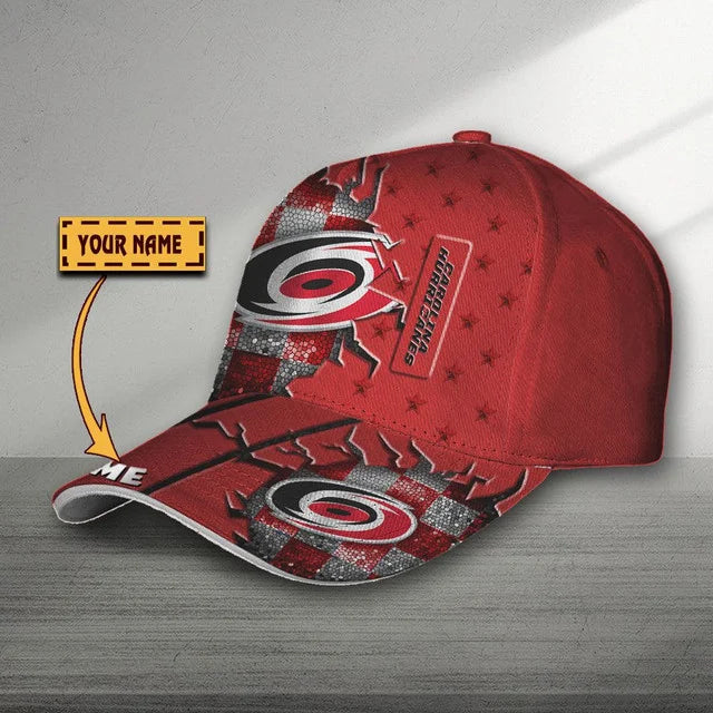 VIRAL EDITON - NEW CUSTOMIZED NHL07 CLH CAROLINA HURRICANES CLASSIC CAP