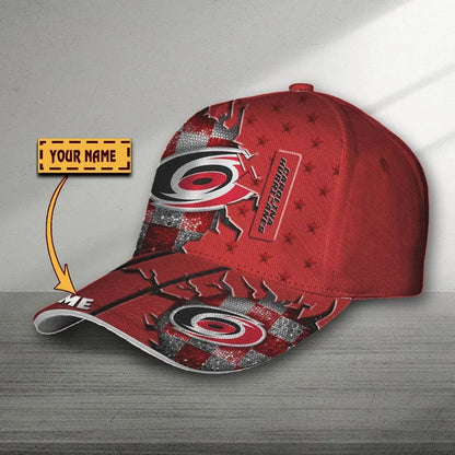 VIRAL EDITON - NEW CUSTOMIZED NHL07 CLH CAROLINA HURRICANES CLASSIC CAP