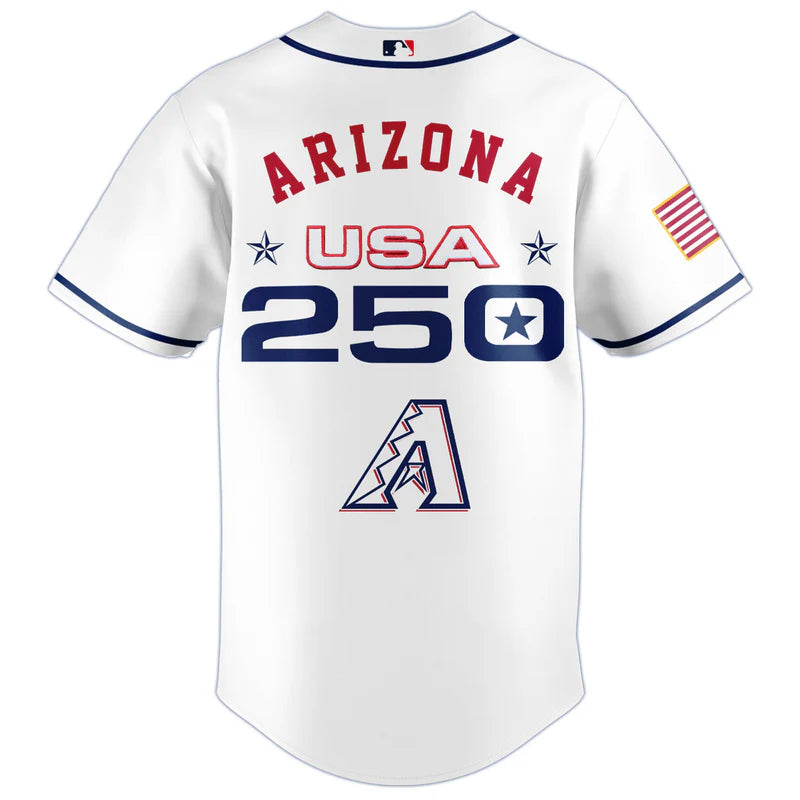 LIMITED EDITION - NEW CUSTOMIZED MLB07 ADS ARIZONA DIAMONDBACKS BASEBALL JERSEY