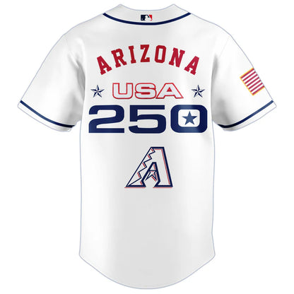 LIMITED EDITION - NEW CUSTOMIZED MLB07 ADS ARIZONA DIAMONDBACKS BASEBALL JERSEY