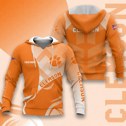 MEGA SALE - NEW CUSTOMIZED NCAA FBS07 CST CLEMSON TIGERS HOODIE, T-SHIRTS, ZIP HOODIE, SWEATSHIRTS & POLO SHIRT