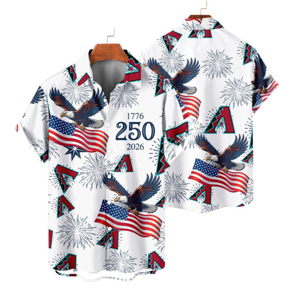 LIMITED EDITION - NEW CUSTOMIZED MLB07 ADS ARIZONA DIAMONDBACKS UNISEX HAWAIIAN SHIRT