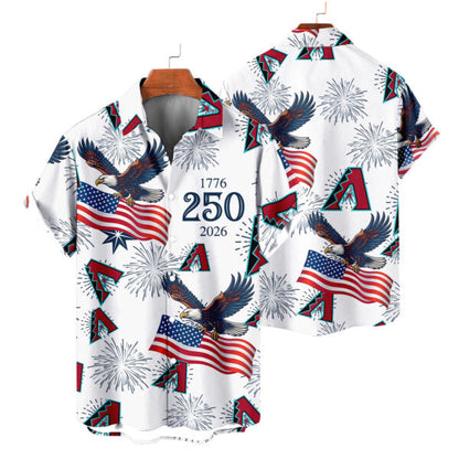 LIMITED EDITION - NEW CUSTOMIZED MLB07 ADS ARIZONA DIAMONDBACKS UNISEX HAWAIIAN SHIRT