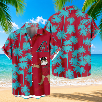 LIMITED EDITION - NEW CUSTOMIZED MLB07 ADS ARIZONA DIAMONDBACKS UNISEX HAWAIIAN SHIRT