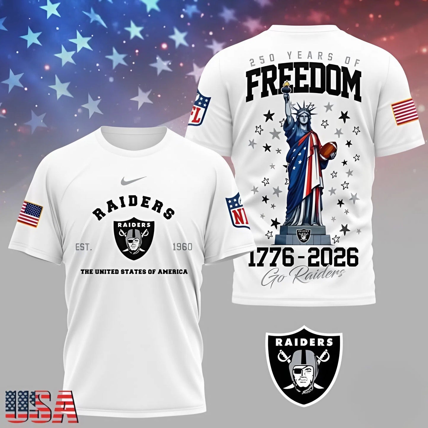 [SPECIAL OFFER] NEW CUSTOMIZED NFL07 LVR LAS VEGAS RAIDERS T-SHIRT, HOODIE, ZIP HOODIE