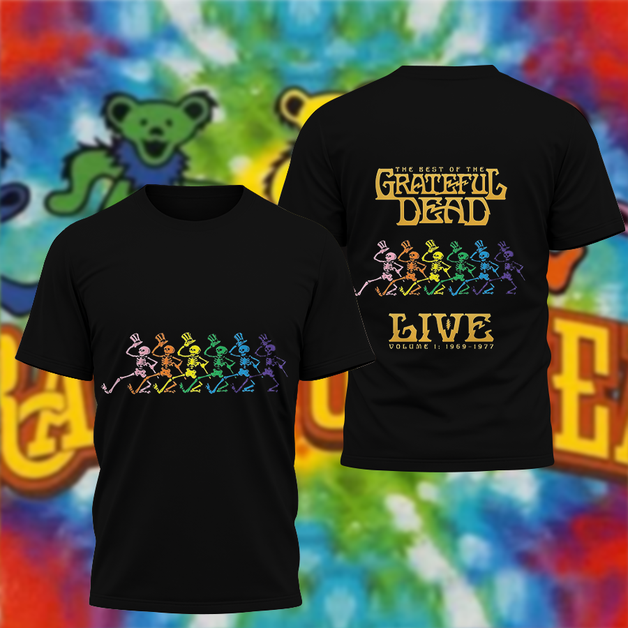 [FAN EXCLUSIVE] NEW CUSTOMIZED GRATEFUL DEAD UNISEX T-SHIRT