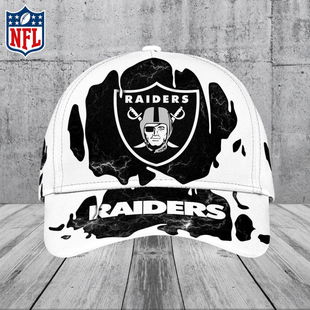 [SPECIAL OFFER] NEW CUSTOMIZED NFL07 LVR LAS VEGAS RAIDERS CLASSIC CAP