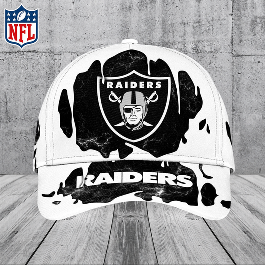 [SPECIAL OFFER] NEW CUSTOMIZED NFL07 LVR LAS VEGAS RAIDERS CLASSIC CAP