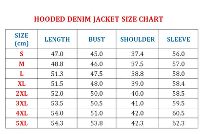 LIMITED EDITION - NEW CUSTOMIZED MLB03 BRS BOSTON RED SOX HOODED DENIM JACKET