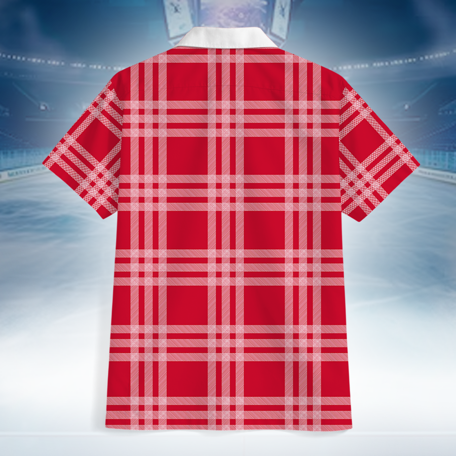 LIMITED EDITION - NEW CUSTOMIZED NHL08 CBH CHICAGO BLACKHAWKS UNISEX HAWAIIAN SHIRT